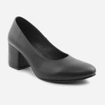 Tacones celeste de sintético para mujer - Negro