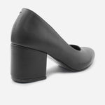 Tacones celeste de sintético para mujer - Negro