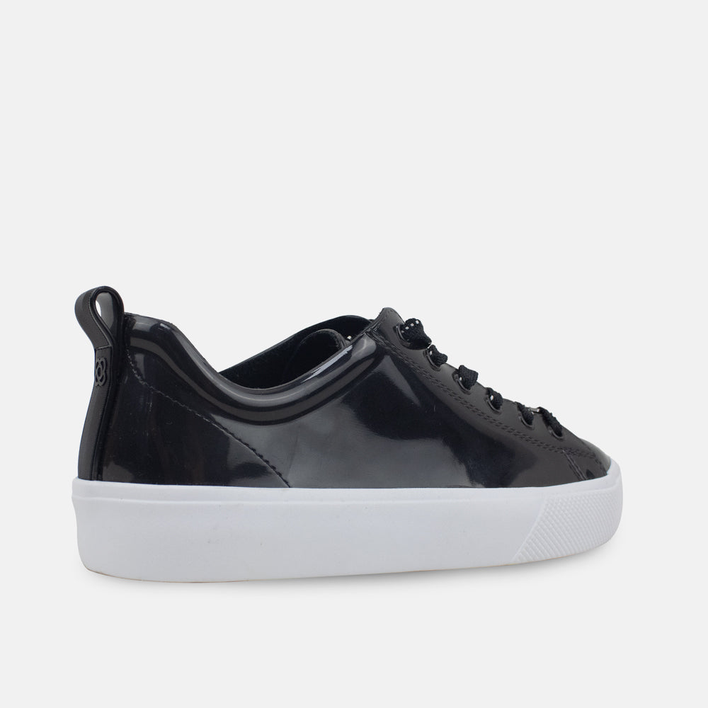 Tenis Sneakers nucifera de sintético para mujer - Negro