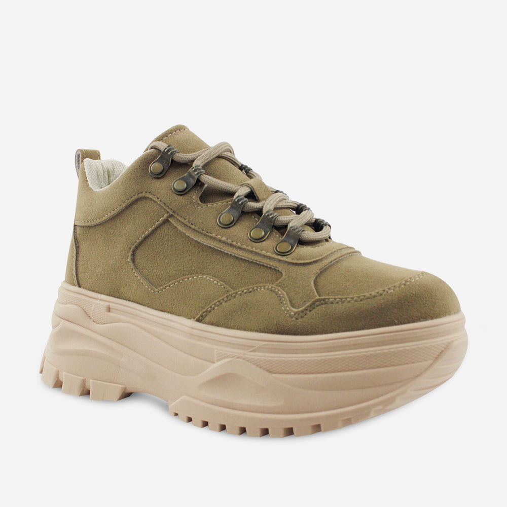 Botin deportivo dalia de sintético para mujer - Miel