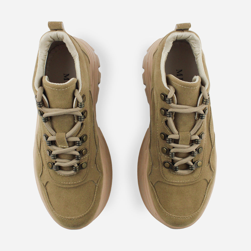 Botin deportivo dalia de sintético para mujer - Miel