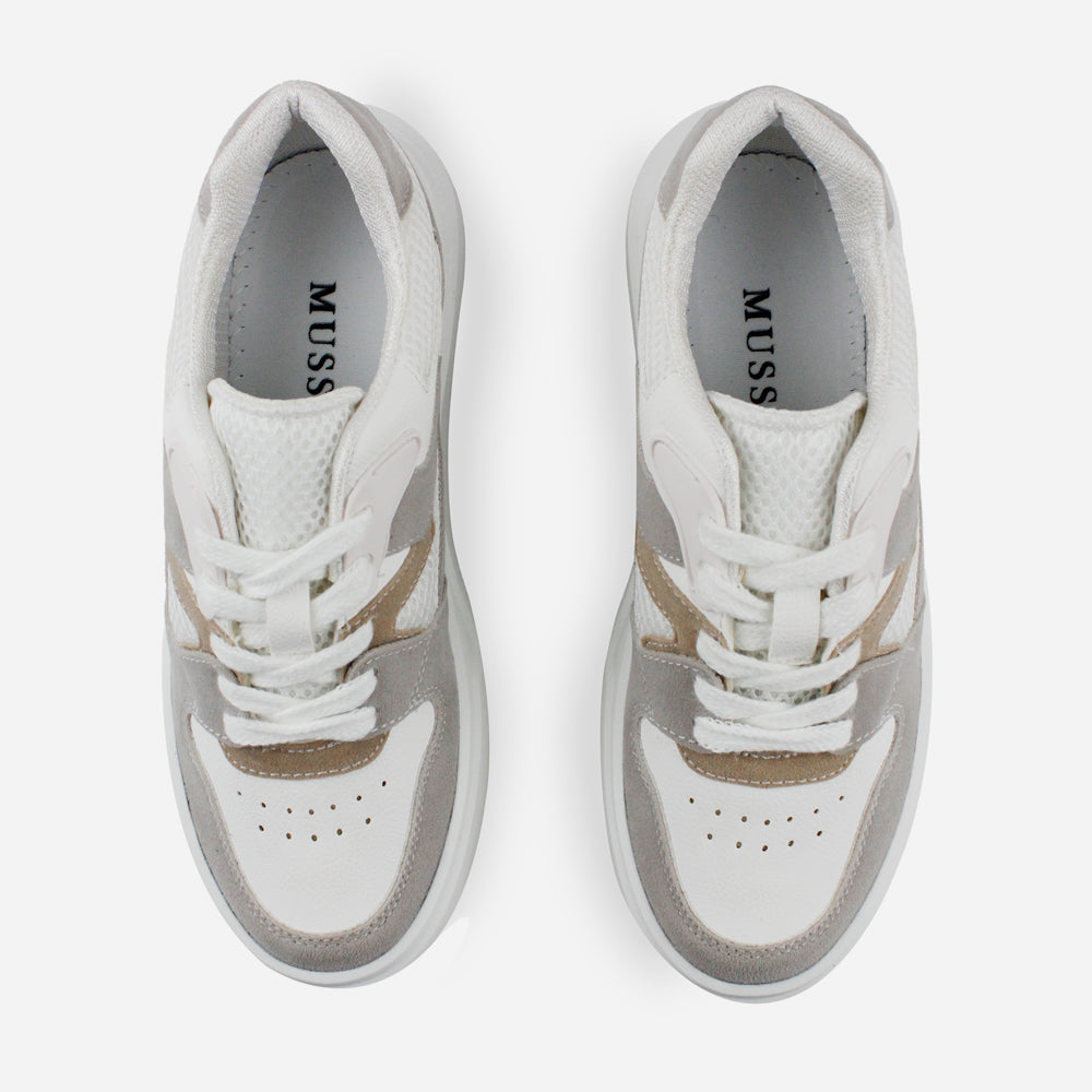 Tenis Sneakers ryana de sintético para mujer - Gris