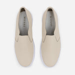 Tenis Sin Cordones diara de sintético para mujer - Beige