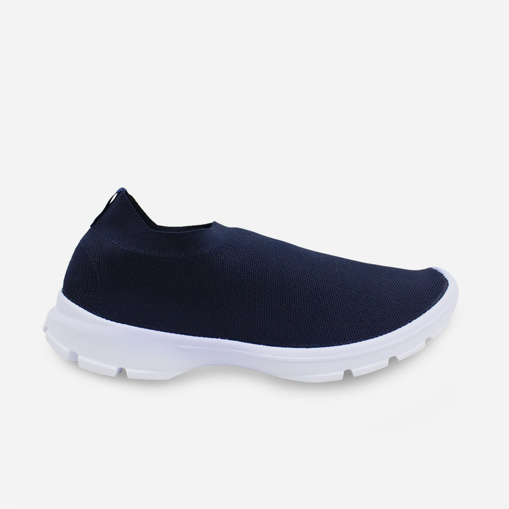 Tenis Sin Cordones mayna de textil para hombre - Azul