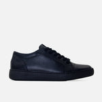 Tenis lucinde de cuero para mujer - Negro