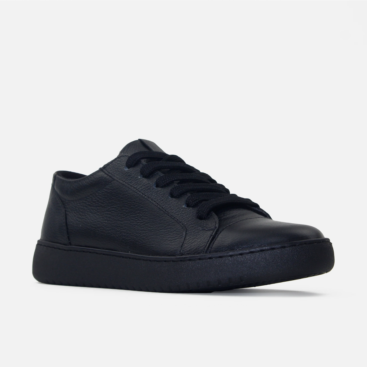Tenis lucinde de cuero para mujer - Negro