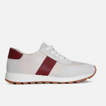 Tenis glyn de cuero para mujer - Rojo