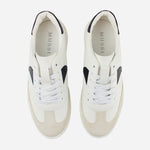 Tenis lourdes de cuero para mujer - Blanco