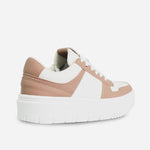 Tenis con plataforma lilith de sintético para mujer - Beige