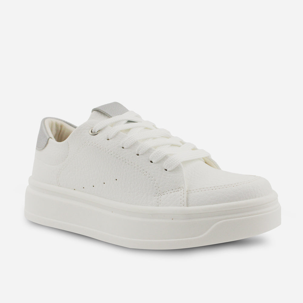 Tenis Sneakers milan de sintético para mujer - Hueso