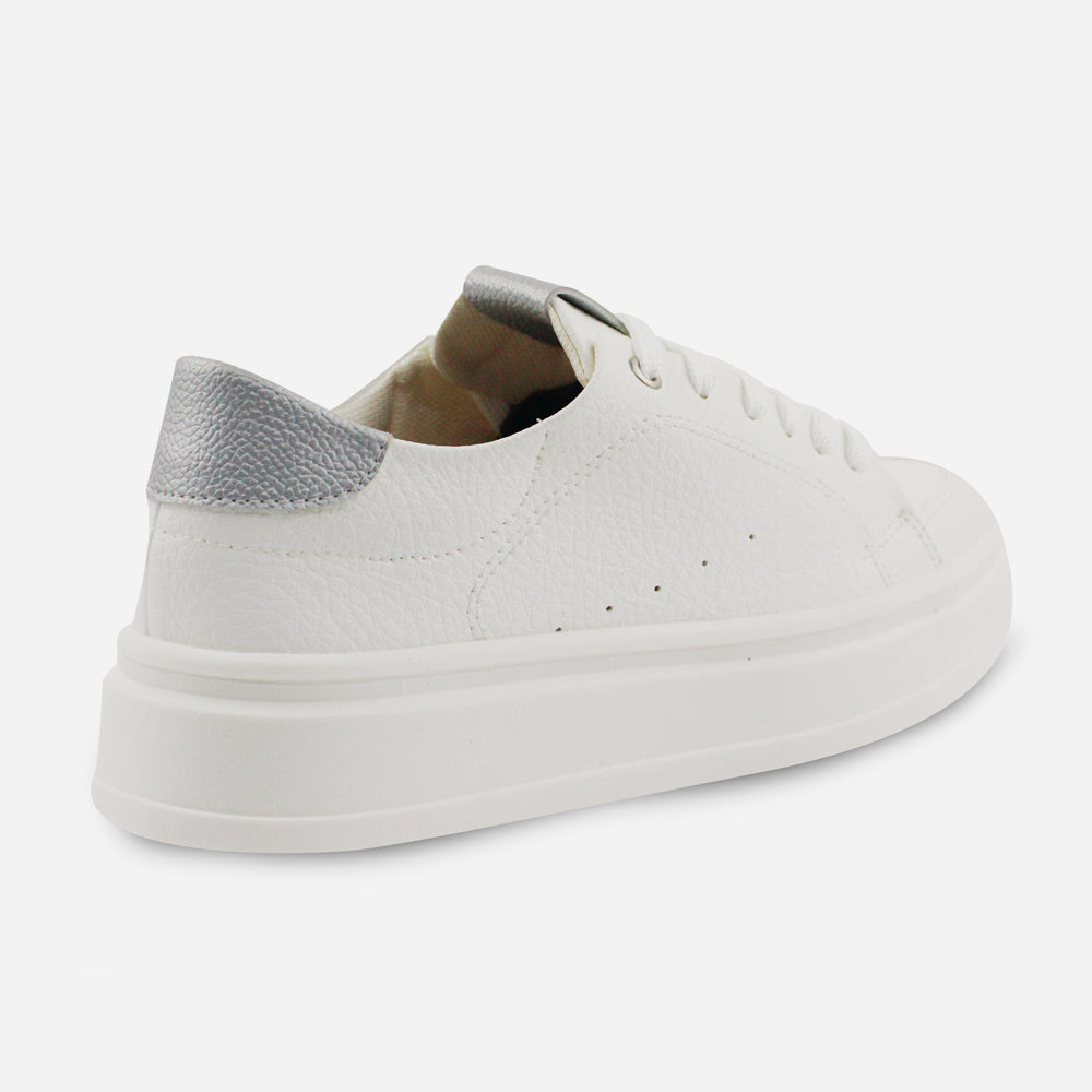 Tenis Sneakers milan de sintético para mujer - Hueso