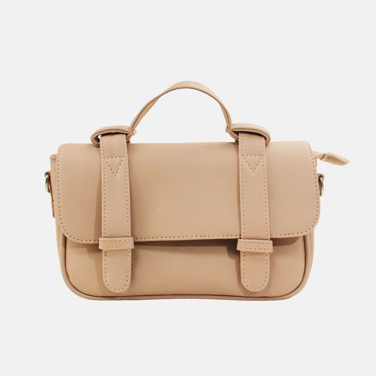 Bolso manos libres charlotte de sintético para mujer - Nude