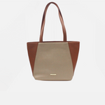 Cartera tessa de sintético para mujer - Miel