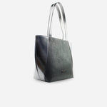 Cartera tessa de sintético para mujer - Plata