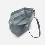 Cartera eleonor de cuero para mujer - Gris