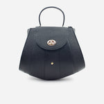 Bolso manos libres antonella de cuero para mujer - Negro