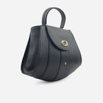 Bolso manos libres antonella de cuero para mujer - Negro