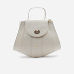 Bolso manos libres antonella de cuero para mujer - Hueso