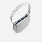 Cartera bella de sintético para mujer - Plata