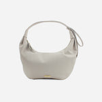 Cartera atenas de cuero para mujer - Gris