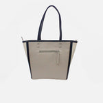 Cartera verano de cuero para mujer - Gris