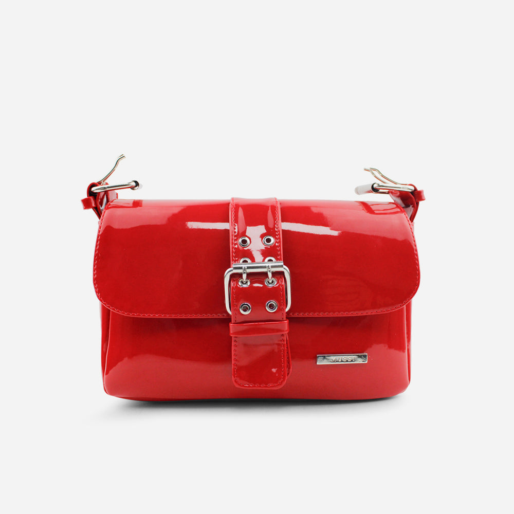 Cartera melisa de sintético para mujer - Rojo