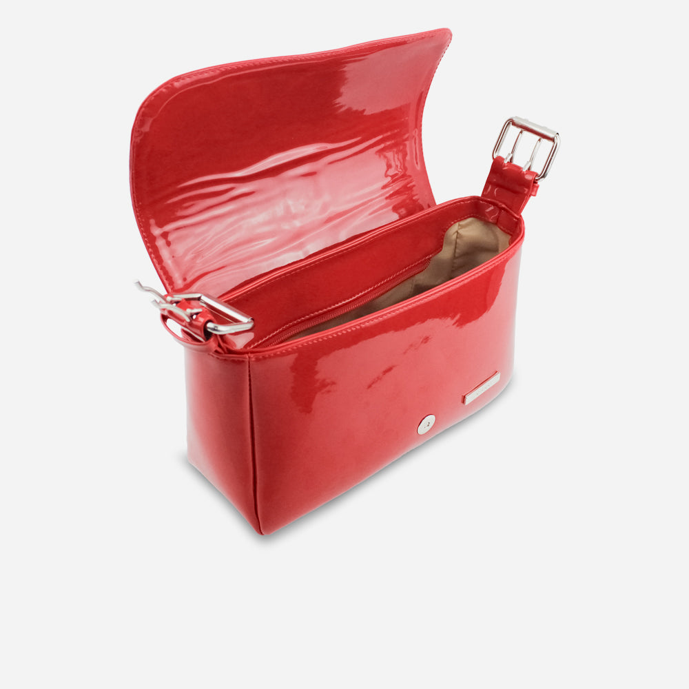 Cartera melisa de sintético para mujer - Rojo