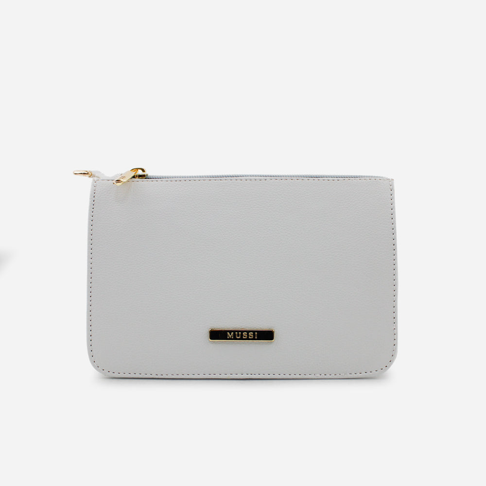 Bolso manos libres martha de sintético para mujer - Gris