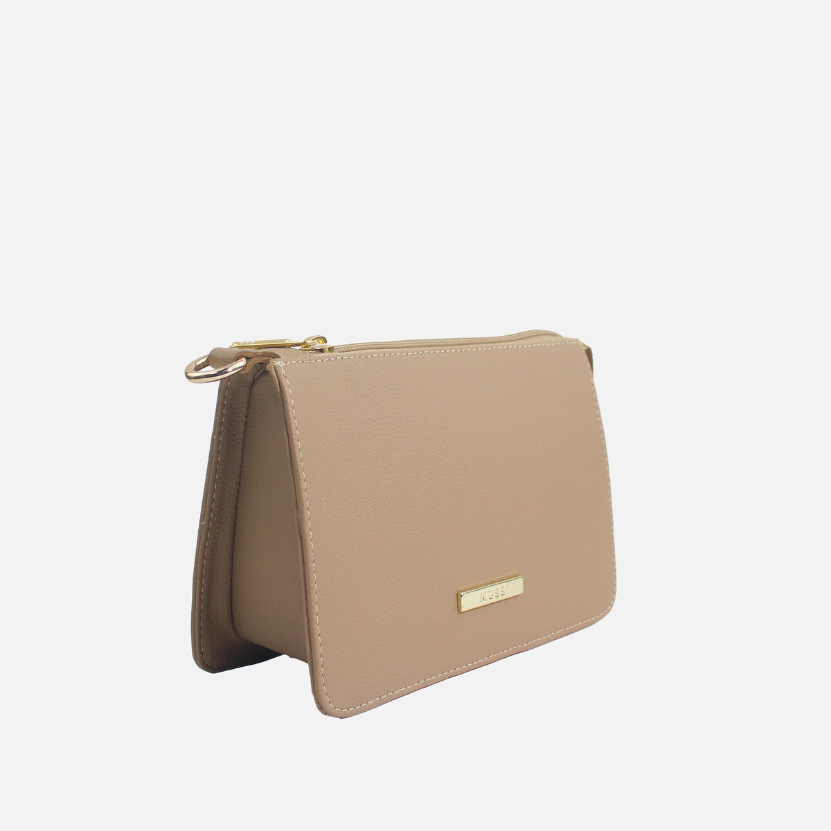 Bolso manos libres martha de sintético para mujer - Taupe