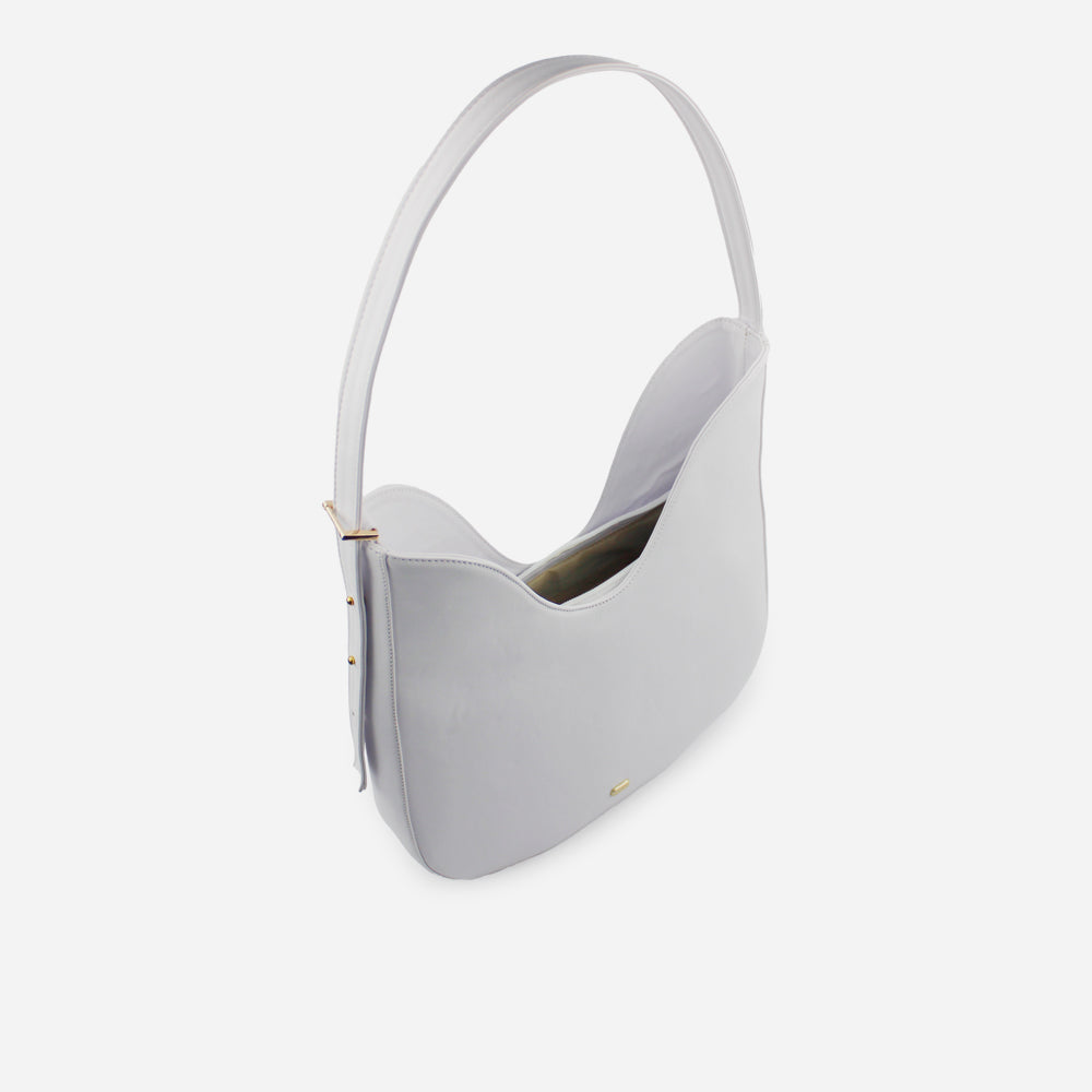 Cartera gala de sintético para mujer - Blanco