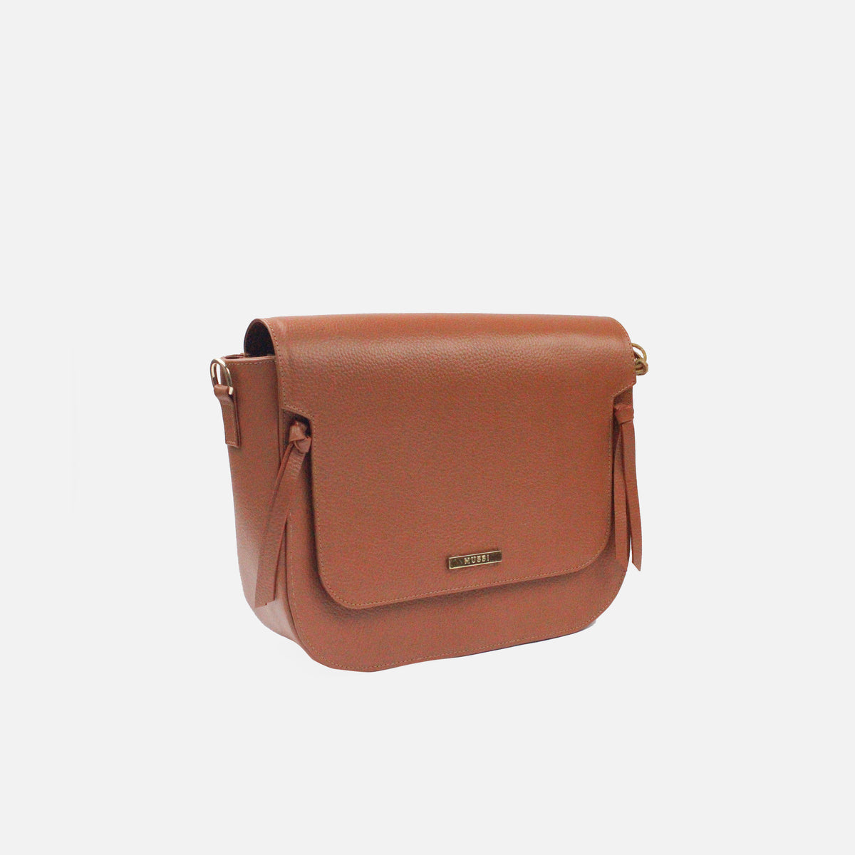 Bolso manos libres matilda de cuero para mujer - Miel