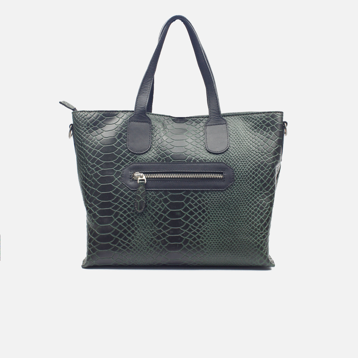 Cartera gema de cuero para mujer - Verde