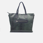 Cartera gema de cuero para mujer - Verde