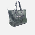 Cartera gema de cuero para mujer - Verde