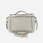 Bolso manos libres robbie de cuero para mujer - Menta