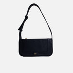 Bolso manos libres rubi de cuero para mujer - Negro