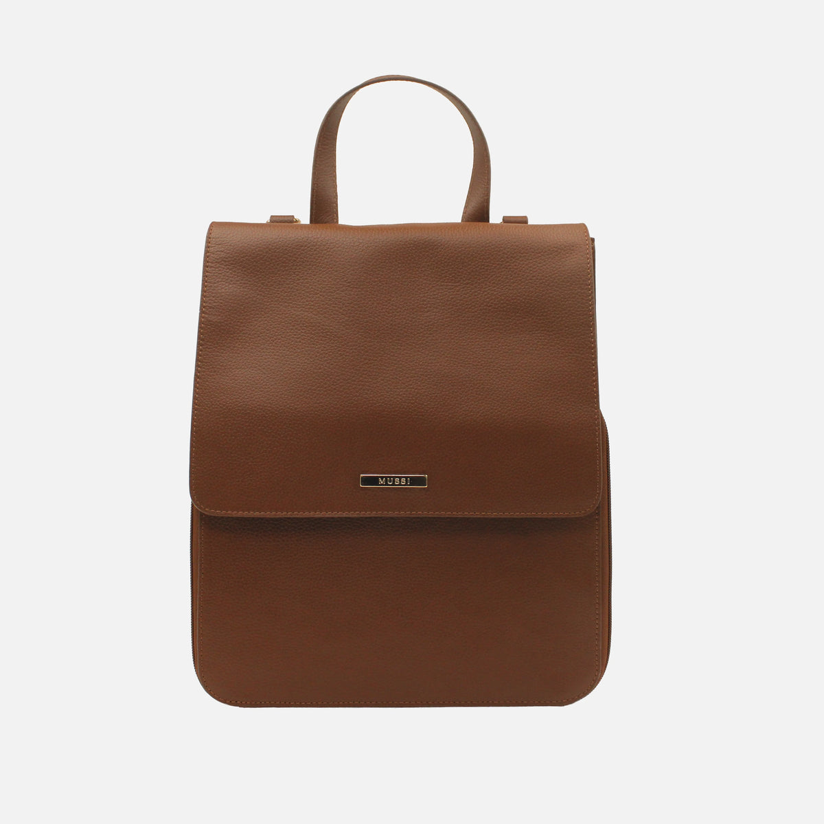 Morral estela de cuero para mujer - Miel