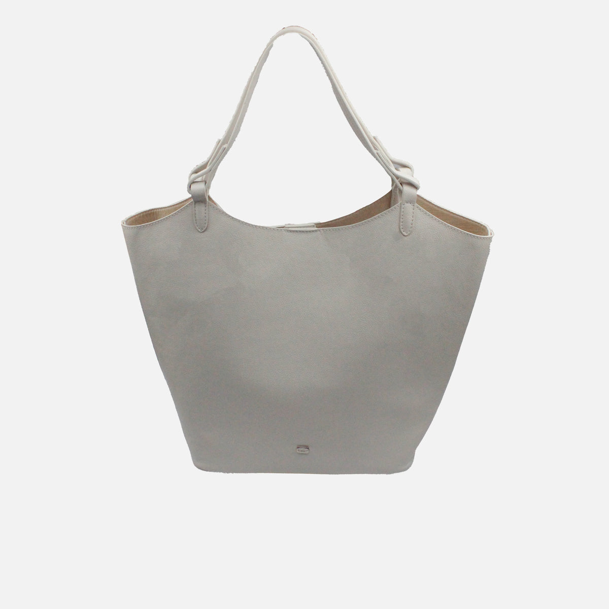 Cartera smeralda de cuero para mujer - Hueso