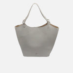 Cartera smeralda de cuero para mujer - Hueso