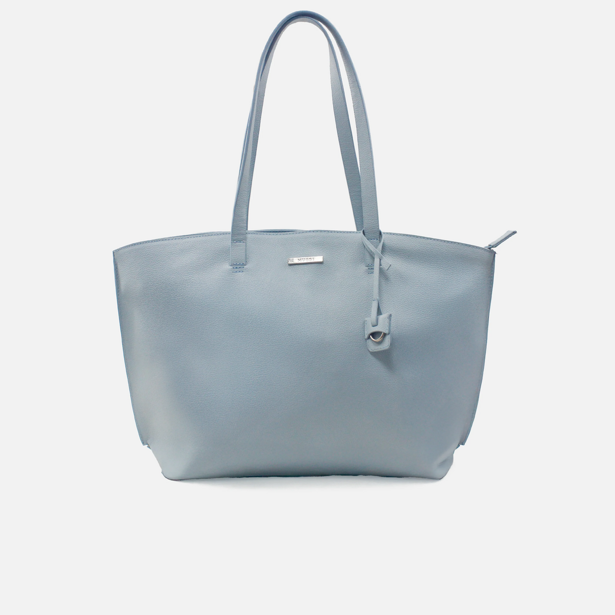 Cartera paciana de cuero para mujer - Azul