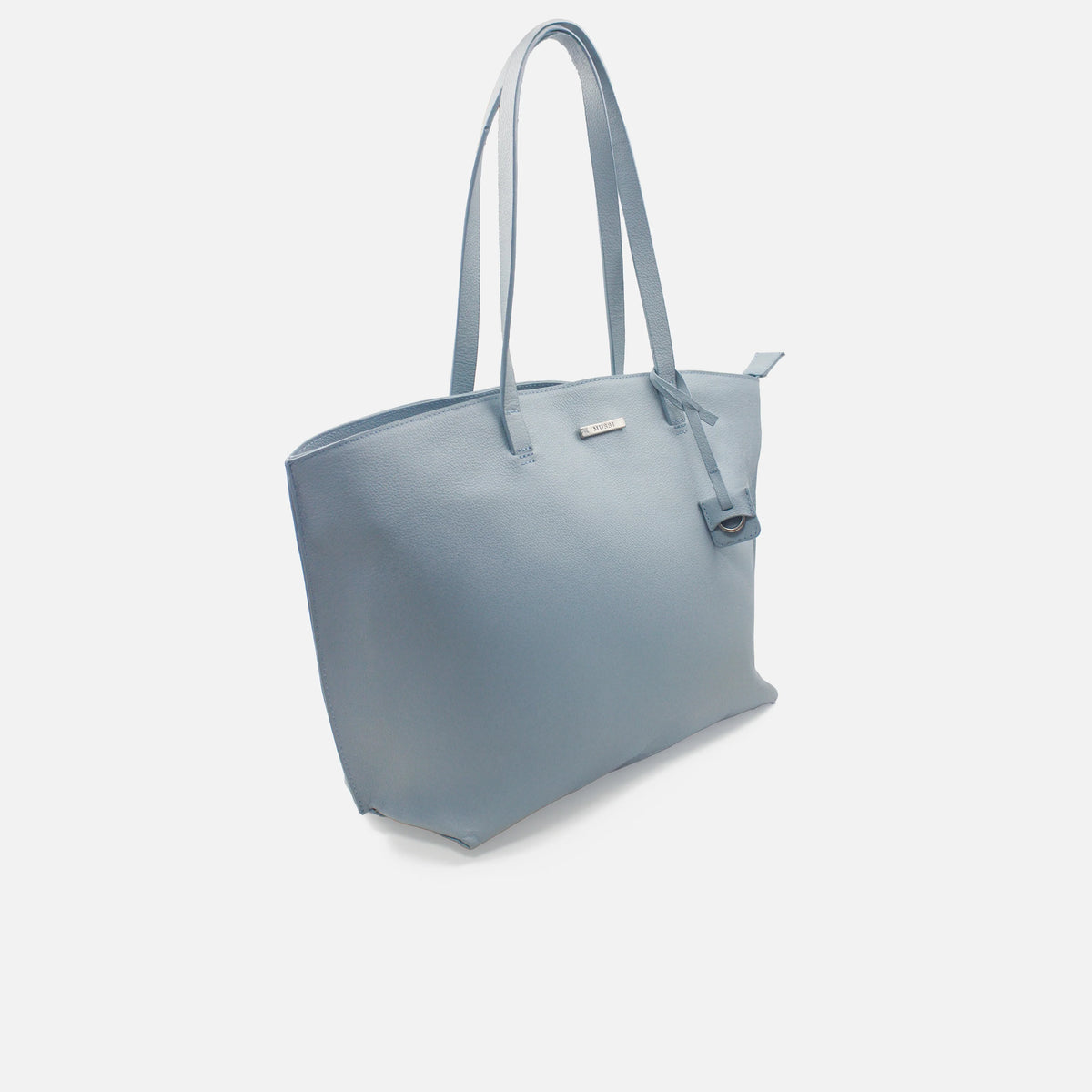 Cartera paciana de cuero para mujer - Azul