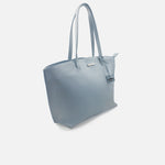 Cartera paciana de cuero para mujer - Azul