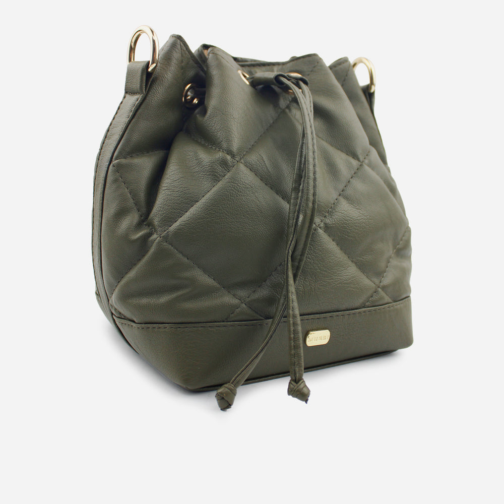 Bolso manos libres aura de sintético para mujer - Verde