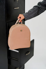 Morral selena de cuero para mujer - Taupe