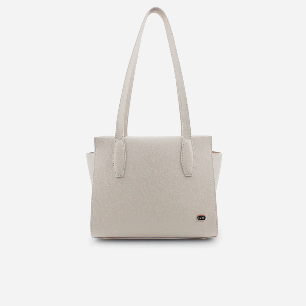 Cartera musa de sintético para mujer - Beige