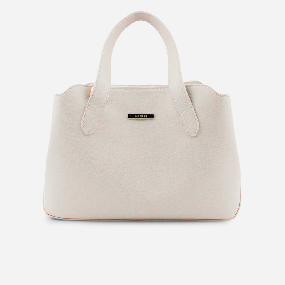 Cartera derly de sintético para mujer - Beige