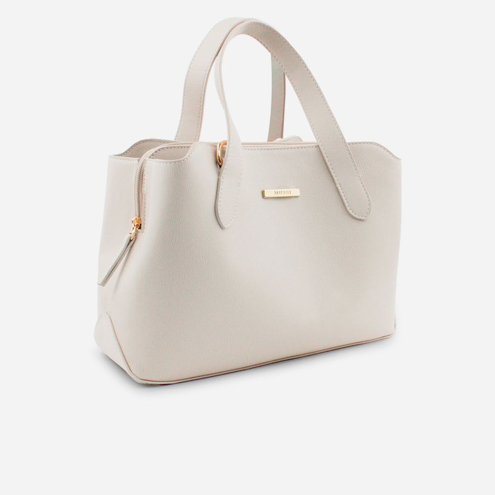 Cartera derly de sintético para mujer - Beige