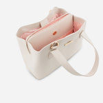 Cartera derly de sintético para mujer - Beige