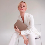 Bolso manos libres laurel de sintético para mujer - Nude