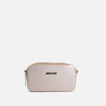 Bolso manos libres nebula de cuero para mujer - Oro